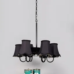 Devansh Black Iron Quirky Ceiling Lamp-image-15