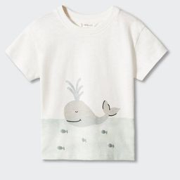 Mango Kids Boys Printed Pure Cotton T-shirt-picture-44