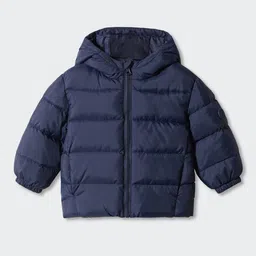 Mango Kids Boys Hooded Padded Jacket-picture-10