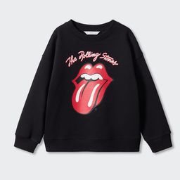 Mango Kids Girls Graphic & Typography Printed Pure Cotton Round-Neck Sweatshirt-image-44