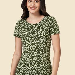 Honey by Pantaloons Floral Printed Cotton Casual T-shirt-image-83