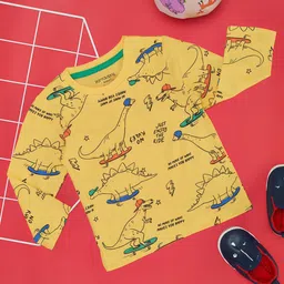Pantaloons Baby Boys Graphic Printed Round Neck T-shirt-image-52