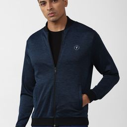 Van Heusen Flex Mock Collar Windcheater Sporty Jacket-51
