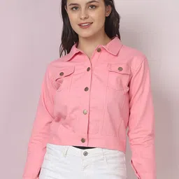 BUY NEW TREND Women Pink Lightweight Tailored Jacket-picture-35