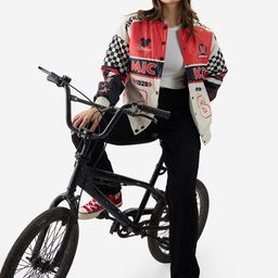 The Souled Store White Lightweight Mickey Mouse Printed Varsity Jacket-25