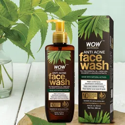WOW SKIN SCIENCE Anti-Acne Face Wash for Controlling Acne, Blackheads & Spots 200 ml-22