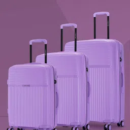 Nasher Miles Krabi Set Of 3 Hard Sided Large Trolley Bag-90