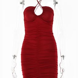 LULU & SKY Halter Neck Bodycon Dress-picture-22