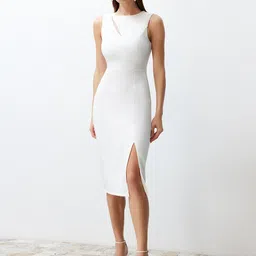 Trendyol Round Neck Sleeveless Bodycon Dress-picture-24