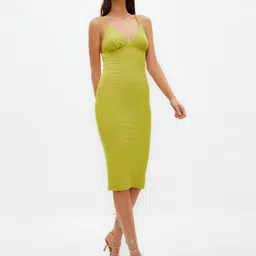 Trendyol Shoulder Straps Bodycon Dress-picture-33