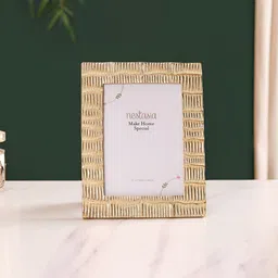 Nestasia Gold-Toned Acrylic Table Photo Frames-0
