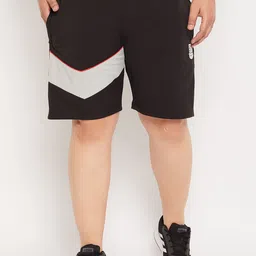 bigbanana Men Colourblocked Antimicrobial Sports Shorts-image-76