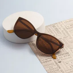 Ted Smith Women Cateye Sunglasses with Polarised and UV Protected Lens-16