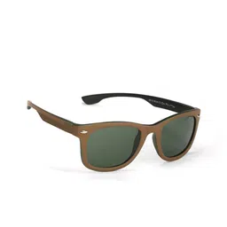 ENRICO Men Green Lens & Brown Wayfarer Sunglasses with UV Protected Lens-28