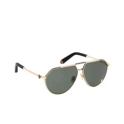 PHILIPP PLEIN Men Aviator Sunglasses with UV Protected Lens-image-35