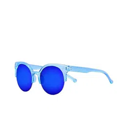 AUGEN Unisex Round Sunglasses with UV Protected Lens-41