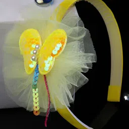 Stoln Girls Embellished Net Hairband-image-81