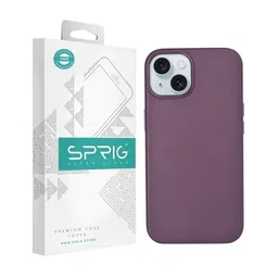 SPRIG Solid Printed iPhone 14 Back Case Mobile Accessories-image-96
