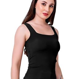 Kilvis Shoulder Straps Lightly Padded Camisole-image-88