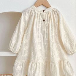 LULU & SKY Flared Sleeve A-Line Dress-image-61