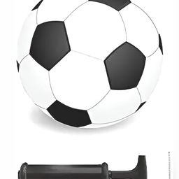 HackerX Textured Football With Air Pump-5