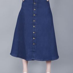 Codaisy A-Line Knee Length Skirts-image-33