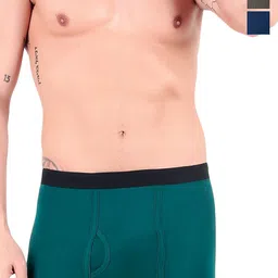 inner element Pack Of 3 Cotton Short Trunks
MINI_TRUNK_Navy_Teal_Olive_PK3_XS-image-8