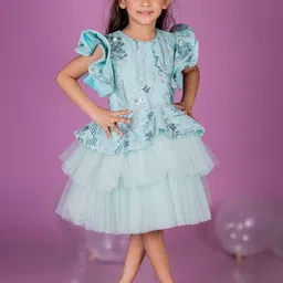 TOPLOVE Floral Net A-Line Dress-1