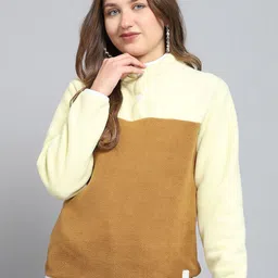 rock.it Women Colourblocked Sweatshirt-image-19