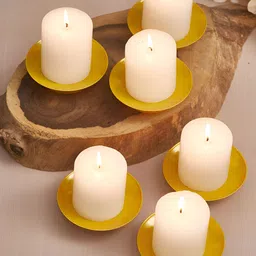 TIED RIBBONS Beige Candle Holder-image-13