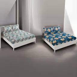 WELLNEST Microfiber Fitted King Bedsheets-picture-46
