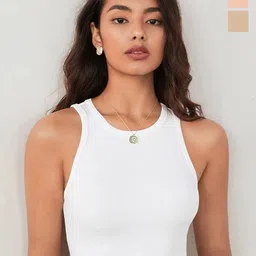 BAESD Women Pack Of 3 Ribbed Tank Crop Top-picture-27