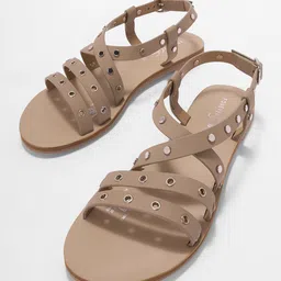 Forever Glam by Pantaloons Open Toe Flats-image-3