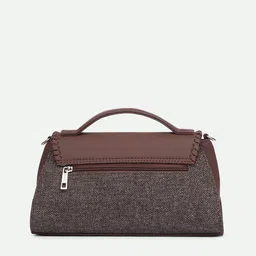 ZOUK Printed Structured Sling Bag image 4