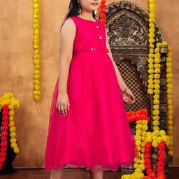 HERE&NOW Net A-Line Midi Dress image 5