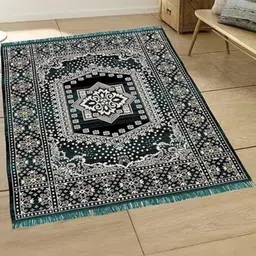 THE FRESH LIVERY Ethnic Motifs Printed Cotton Carpet-image-51