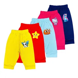 Surfbae Kids Pack Of 5 Printed Relaxed FitJoggers-image-30