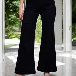 Miss Chase Women Wide Leg High-Rise Stretchable Jeans-picture-44