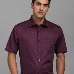 Louis Philippe Men Printed Regular Fit Formal Shirt-image-56