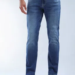 Flying Machine Men Cotton Slim Fit Mid-Rise Light Fade Stretchable Jeans-image-71