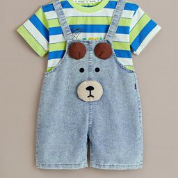 Hopscotch Girls Multi Cotton Blend Printed Clothing Set-picture-48