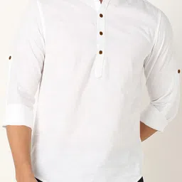 SHOPYCLICK Men White Kurta-picture-56