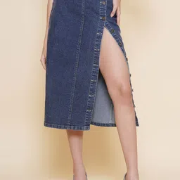 PUELLA Straight Midi Skirt-picture-33