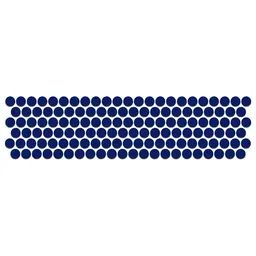 Comet Busters Bindiful Pack Of 5 Traditional Round Bindi - Navy Blue image 3