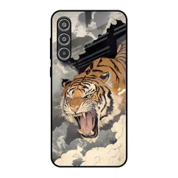 QRIOH Raging Tiger Printed Samsung Galaxy A36 5G Silicone Back Case-picture-3