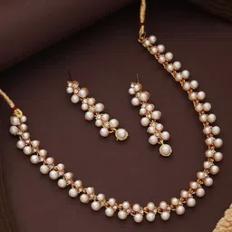 Anouk Pearls Beaded Jewellery Set-30
