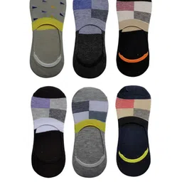 VOICI Set Of 6 Loafer No-Show Invisible Socks-image-89