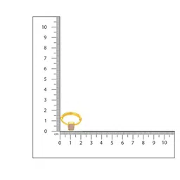 Ruby Raang Gold-Plated Kundan Studded Finger Ring image 5