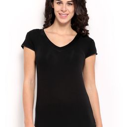 Amante Women Black Lounge Top SGSE01-image-16