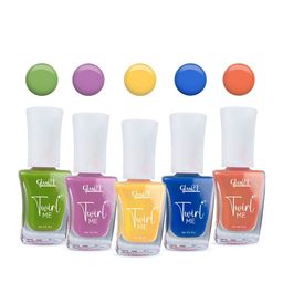 GLAM21 Set Of 5 Twirl Me Nail Paint - 6 ml Each - Combo No04 -10-35-31-23-44-2